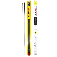 Резинки щеток стеклоочистителя Clim Art (28” / 700 мм) / к-т 2 шт