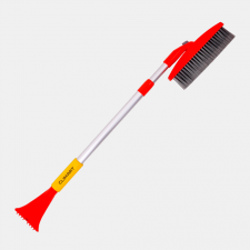 Щетка для снега телескопическая с поворотной головкой Clim Art  76-112 см