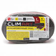 Трос буксировочный Clim Art 5т 2 кр с мешком, термоупаковка